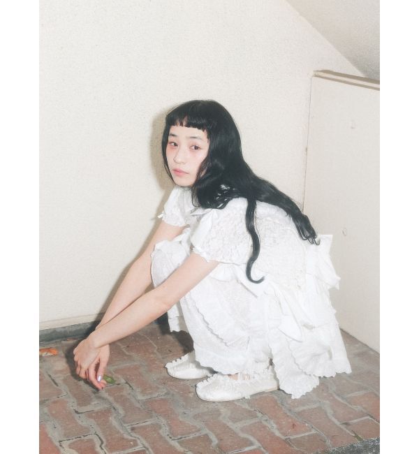 merry jenny「ribbon lace tee」|Tシャツ・カットソー|