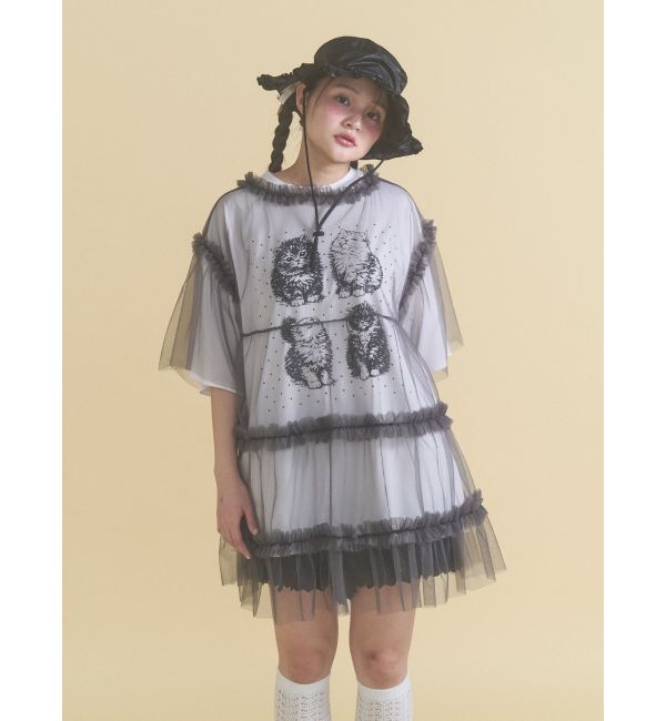 merry jenny「frill nylon hat」|ハット|