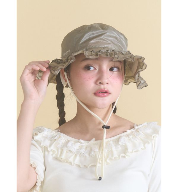 merry jenny「frill nylon hat」|ハット|