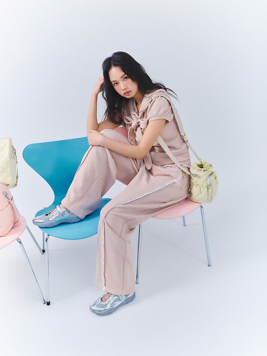 FURFUR「【WEB・一部店舗限定カラー】スウェットワイドパンツ」|チノ|
