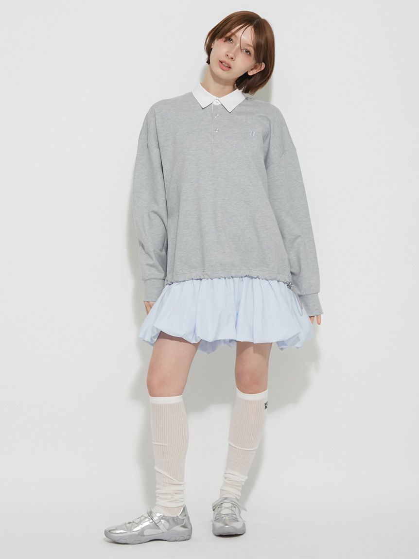 FURFUR「【WEB限定カラー】ドッキングラガースウェットワンピース」|ワンピース|