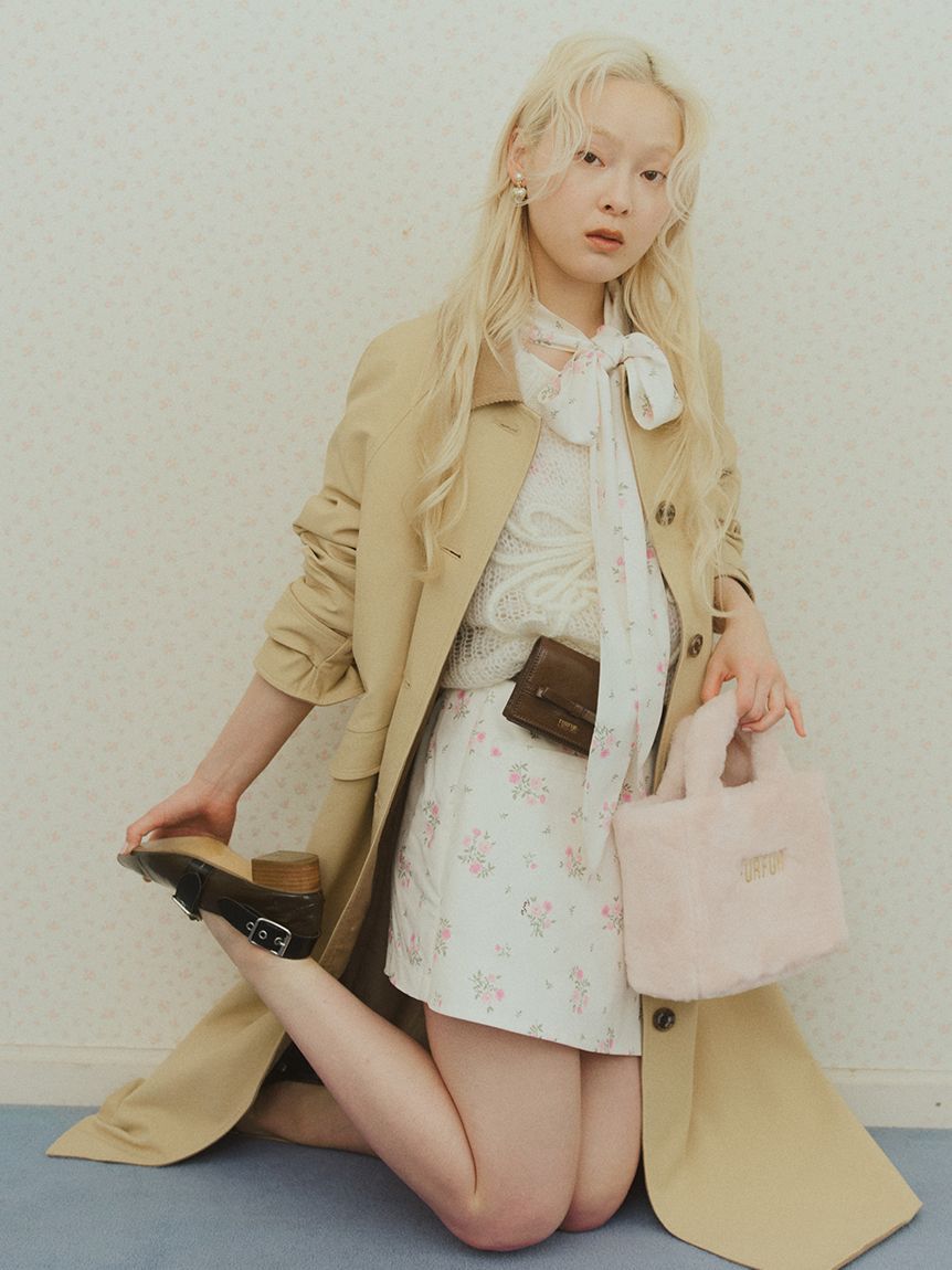 FURFUR「フラワープリントスカショーパン」|その他|