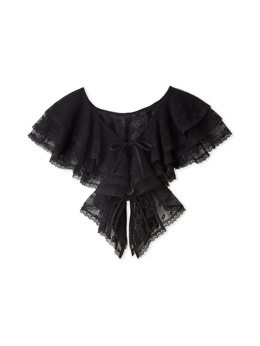 FURFUR「レース付け襟」|その他|BLK