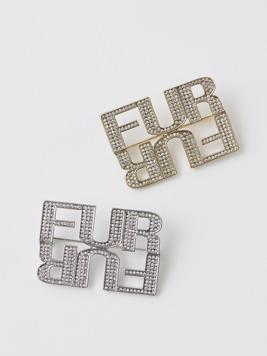 FURFUR「FURFURロゴブローチ」|ブローチ・コサージュ|