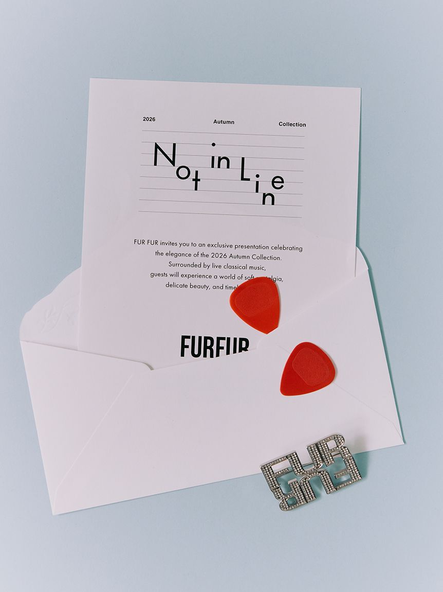 FURFUR「FURFURロゴブローチ」|ブローチ・コサージュ|