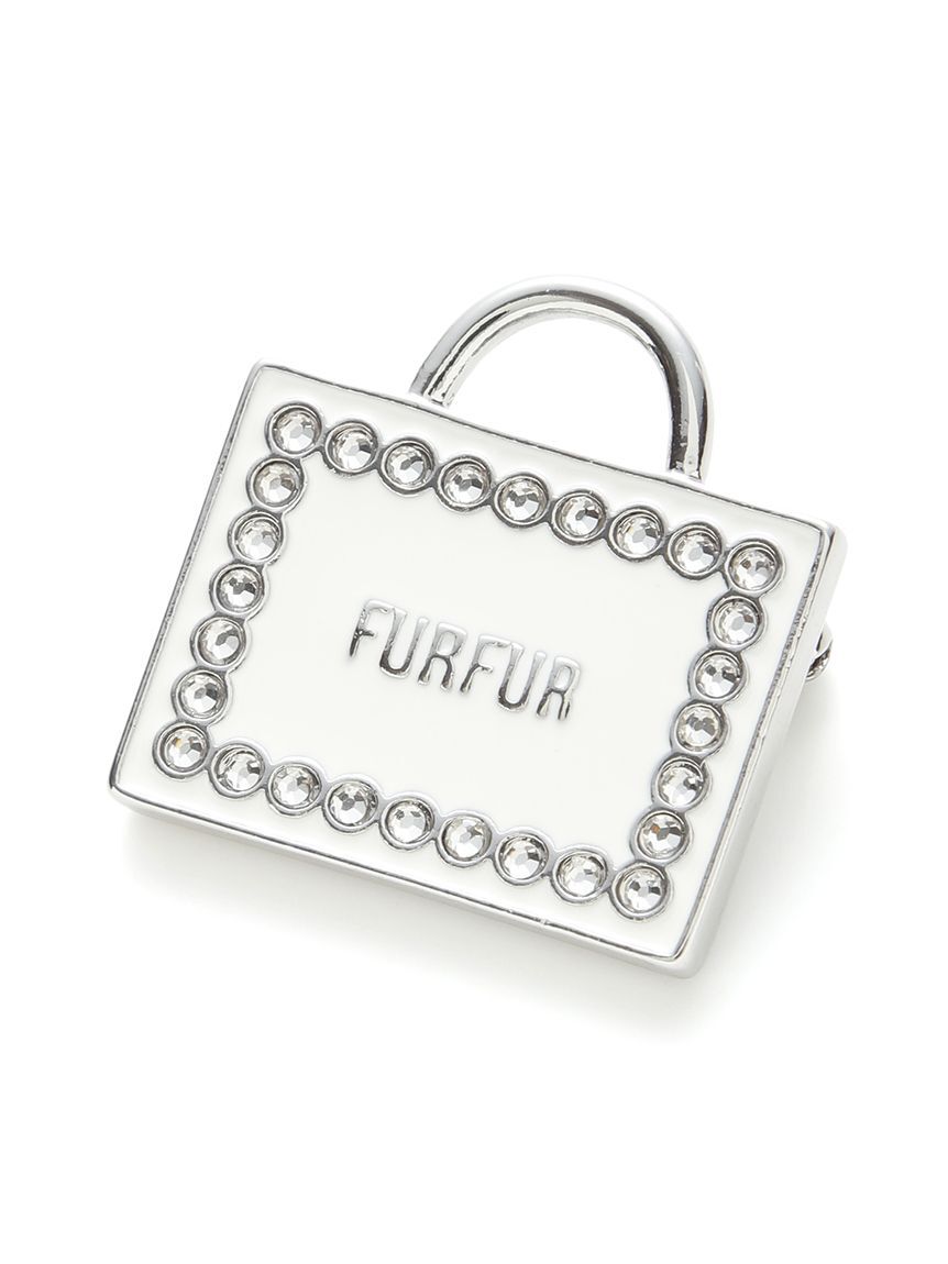 FURFUR「トートバッグモチーフブローチ」|ブローチ・コサージュ|