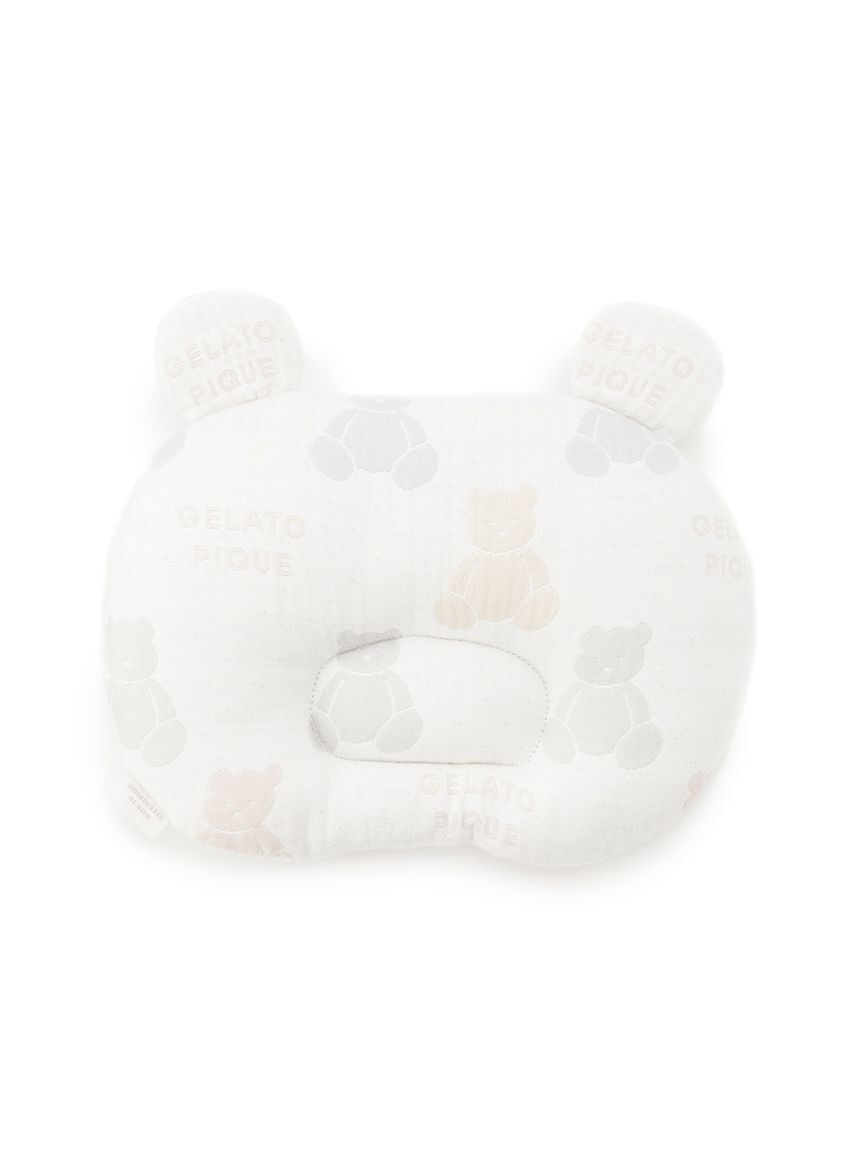 GELATO PIQUE KIDS & BABY「【ラッピング済み】【BABY】ベア３重ガーゼブランケット&ピローSET」|その他ベビー用品|