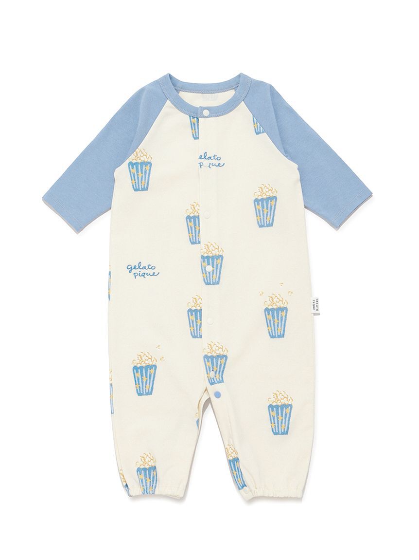 GELATO PIQUE KIDS & BABY「【BABY】新生児ポップコーン柄2WAYオール」|ロンパース|