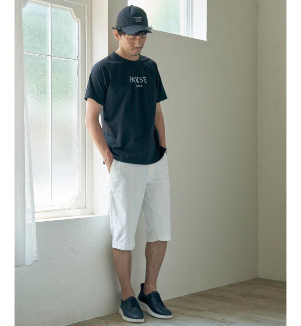 ikka「6.5分丈ドビーハーフパンツ」|その他|