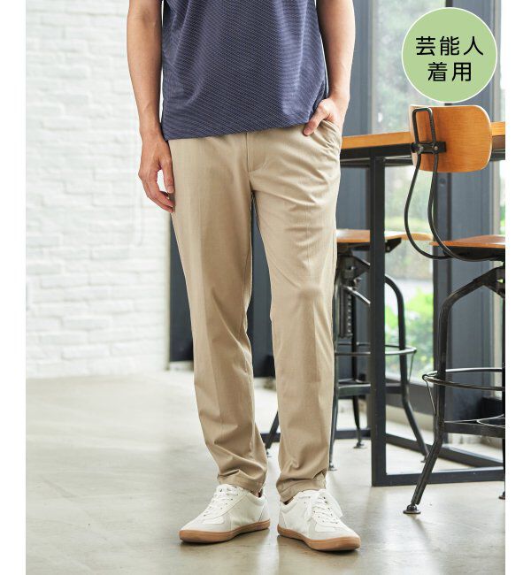ikka「GOKU楽パンツ EASY STRETCH ピケ」|その他|