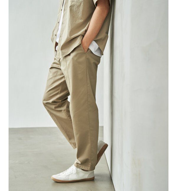 ikka「UNIVERSAL OVERALL ユニバーサルオーバーオール dailyタックテーパードパンツ」|その他|