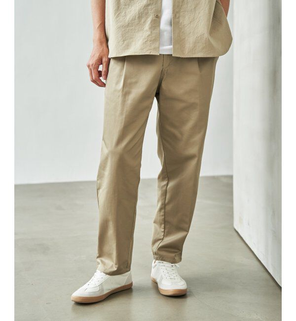 ikka「UNIVERSAL OVERALL ユニバーサルオーバーオール dailyタックテーパードパンツ」|その他|
