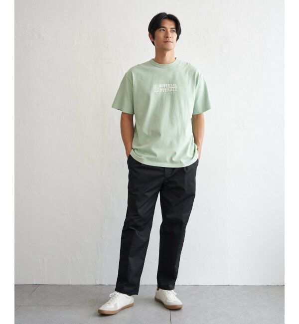 ikka「UNIVERSAL OVERALL ユニバーサルオーバーオール dailyタックテーパードパンツ」|その他|
