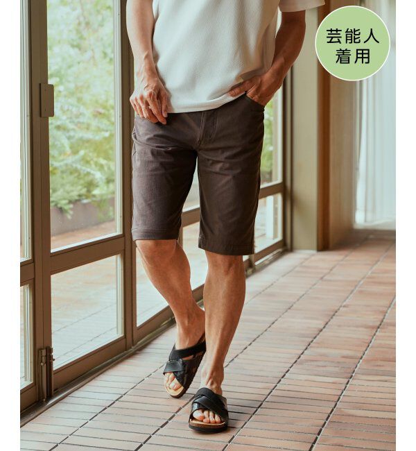 ikka「【接触冷感】GOKU楽パンツ EASY STRETCH 冷感5Pショート」|その他|ブラウン