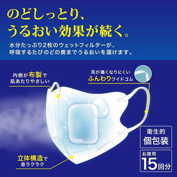  「彩-SAI- シルクフィールやすらぎ潤いマスク 本体 (15回分)」|その他|