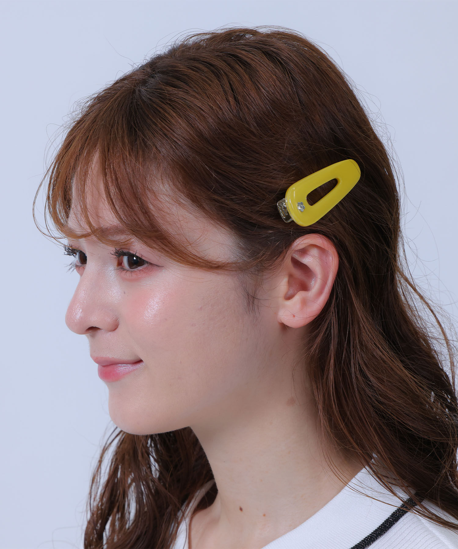 MARY QUANT「エポジェリー ワニクリップ」|その他|イエロー