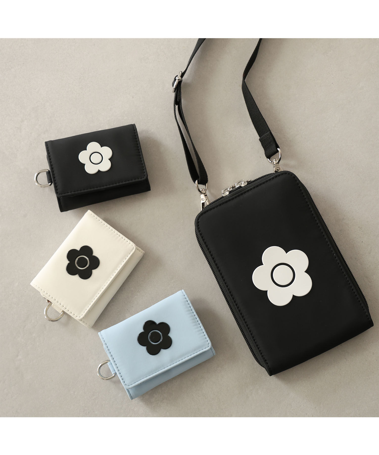 MARY QUANT「ECOポリエステル ミニミニウォレット」|財布|