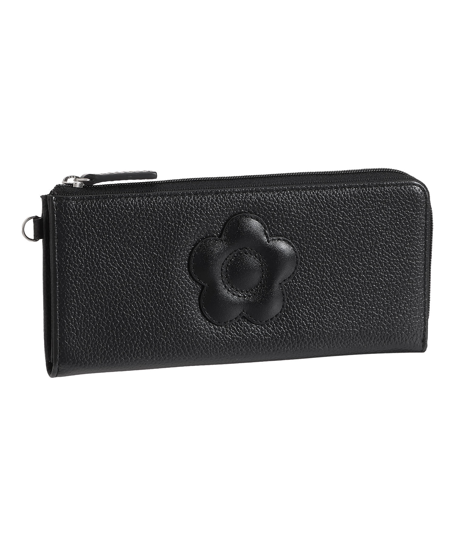 MARY QUANT「スリム パース」|財布|ブラック