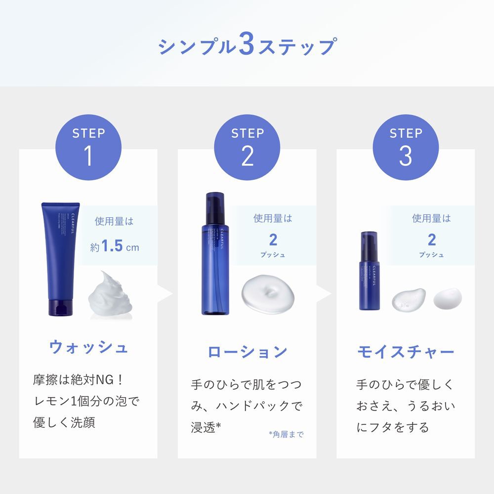 クリアフル「クリアフル ローション ボトル入り 180mL」|化粧水|