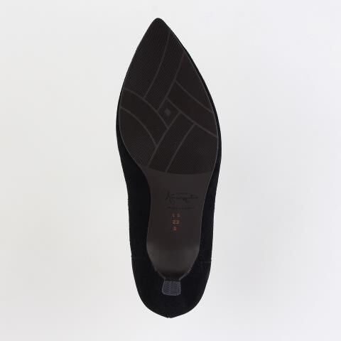 銀座かねまつ「LSBF2111METDBL　【防水】【本革】【Bウィズ】アクアベルスレンダーパンプス」|パンプス|