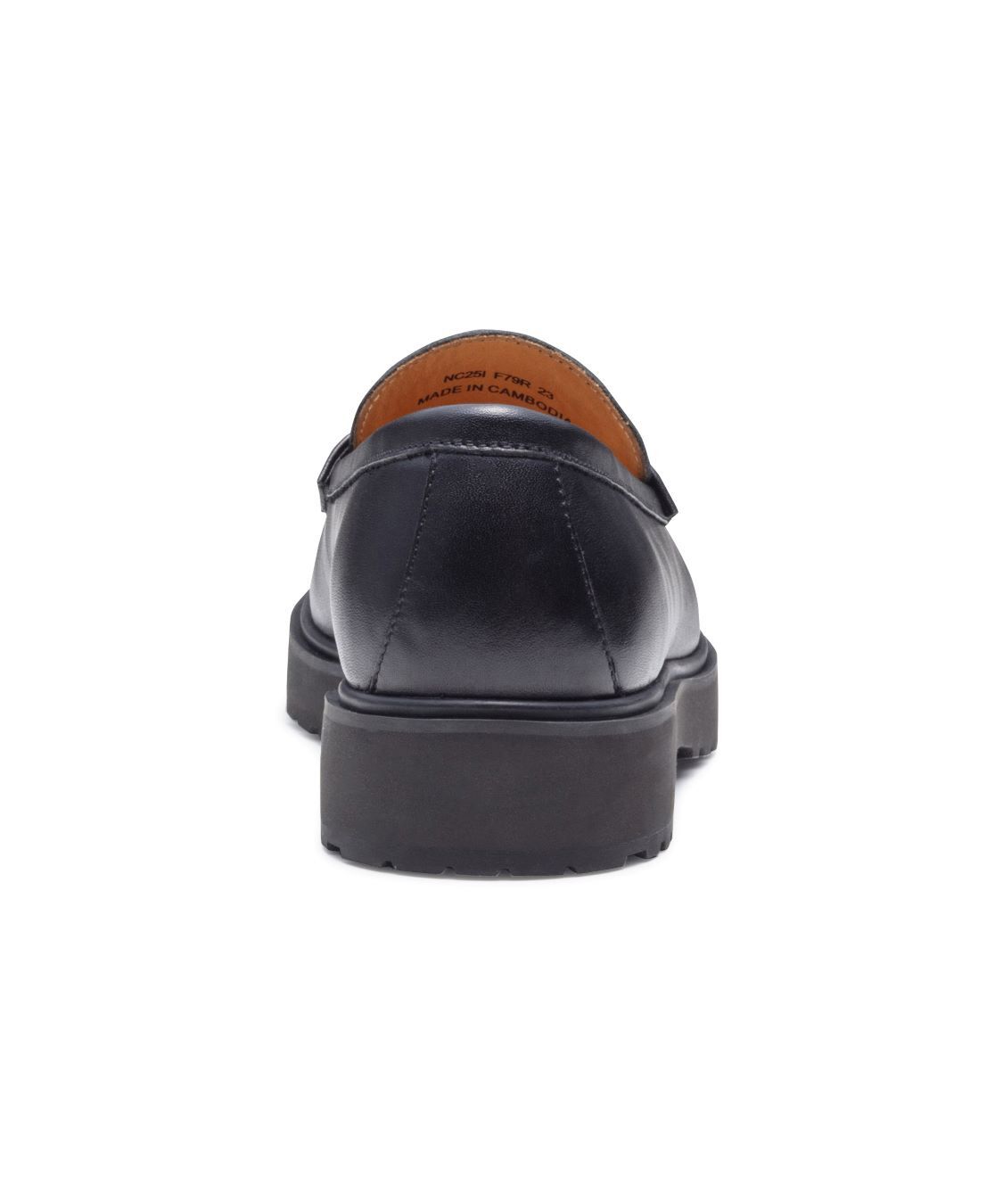 REGAL SHOES「REGAL メタルプレートローファー【ヒール30mm】　商品コード：F79RBJ」|ローファー|
