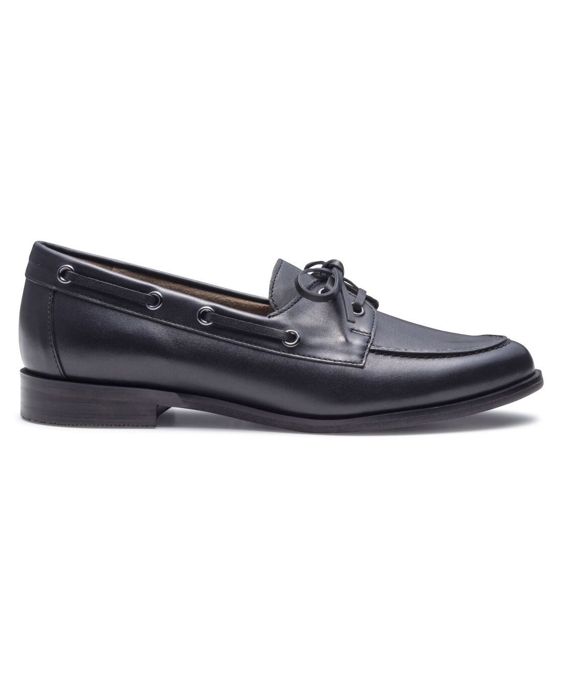 REGAL SHOES「REGAL デッキローファー【ヒール20mm】　商品コード：F83RBB」|ローファー|ブラック