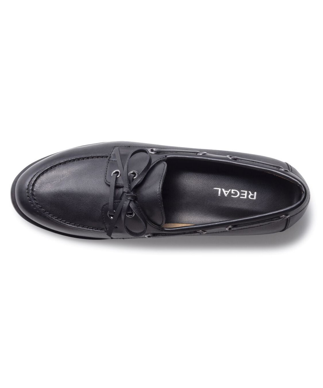 REGAL SHOES「REGAL デッキローファー【ヒール20mm】　商品コード：F83RBB」|ローファー|