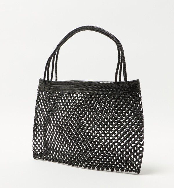 ODETTE E ODILE「＜Diminutivo＞ スカシアミメッシュ L」|かごバッグ|