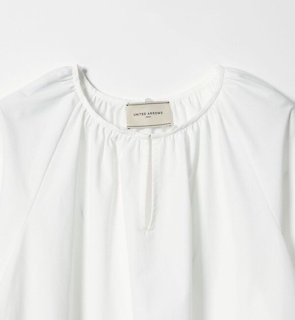 UNITED ARROWS「レースフリルカラー 2WAY ブラウス ‐はっ水‐」|シャツ・ブラウス|