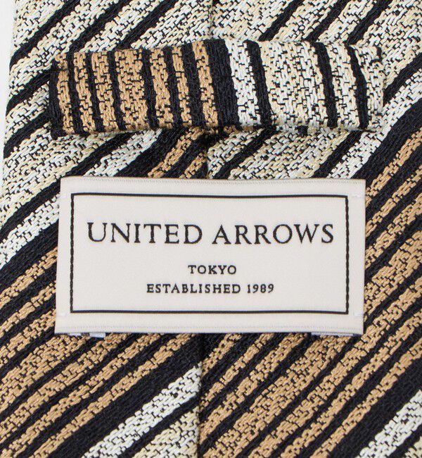 UNITED ARROWS「フォサッティ ウーブン マルチストライプ ネクタイ」|ネクタイ・蝶ネクタイ|