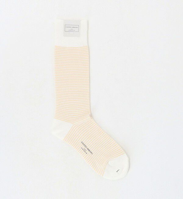 UNITED ARROWS「ボーダー ソックス」|ソックス|WHITE