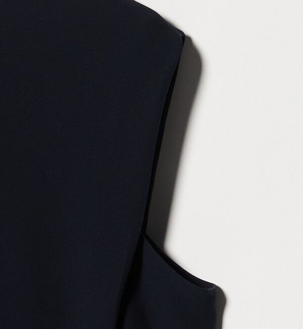 UNITED ARROWS「Drapy タック ノースリーブワンピース ‐ウォッシャブル‐」|ワンピース|