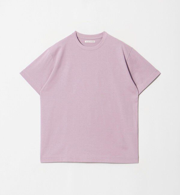 UNITED ARROWS「ALBINI アルビニ シルケット テンジク Tシャツ　抗菌防臭」|Tシャツ・カットソー|