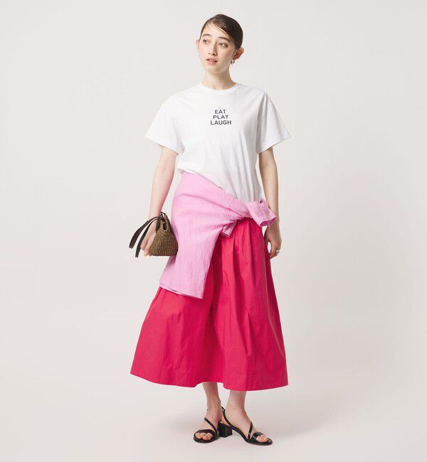 UNITED ARROWS「ボリューム タック スカート ‐ウォッシャブル‐」|スカート|