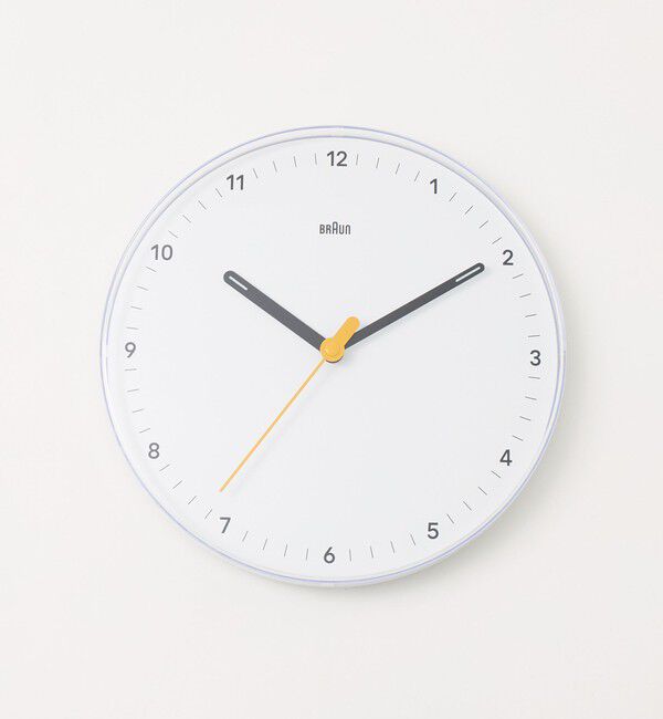 Style for Living「＜BRAUN＞WALL CLOCK BC26」|クロック・置時計|WHITE