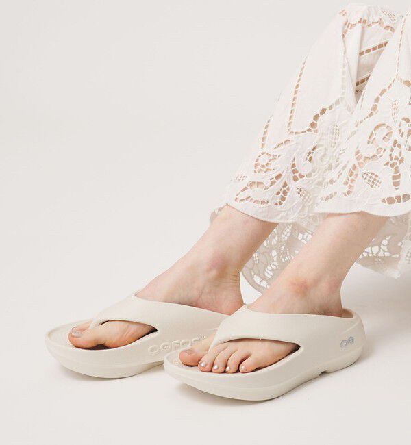 UNITED ARROWS「＜OOFOS＞OOriginal PLUS サンダル」|サンダル|NATURAL