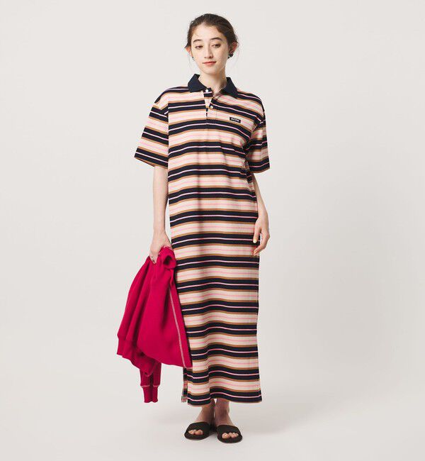 UNITED ARROWS「【別注】＜Scye ＞ボーダー ポロワンピース ‐united LOVE project 2026」|ワンピース|
