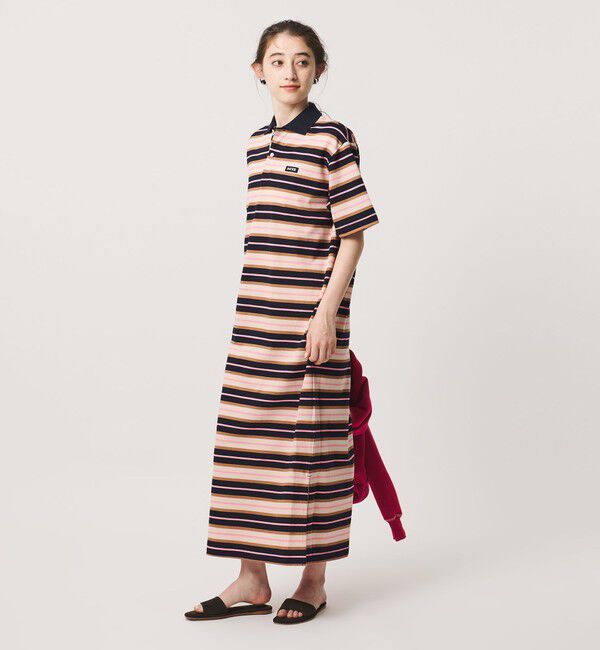 UNITED ARROWS「【別注】＜Scye ＞ボーダー ポロワンピース ‐united LOVE project 2026」|ワンピース|