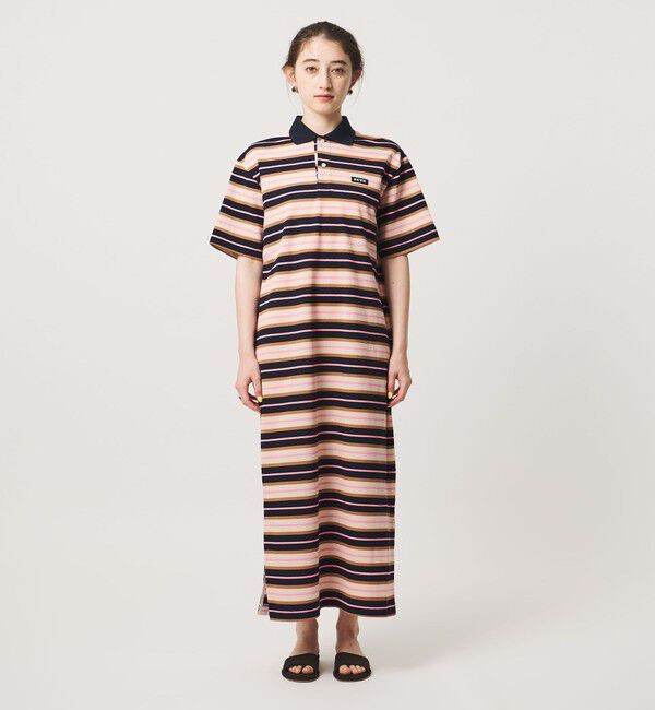 UNITED ARROWS「【別注】＜Scye ＞ボーダー ポロワンピース ‐united LOVE project 2026」|ワンピース|
