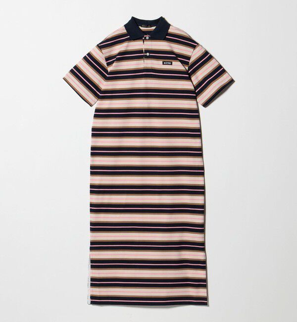 UNITED ARROWS「【別注】＜Scye ＞ボーダー ポロワンピース ‐united LOVE project 2026」|ワンピース|