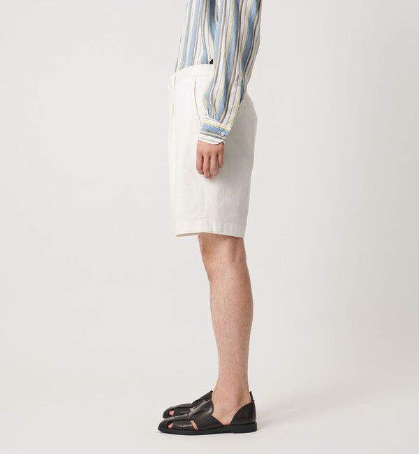 UNITED ARROWS「ツイル ベーシック 1プリーツ ショーツ」|その他|