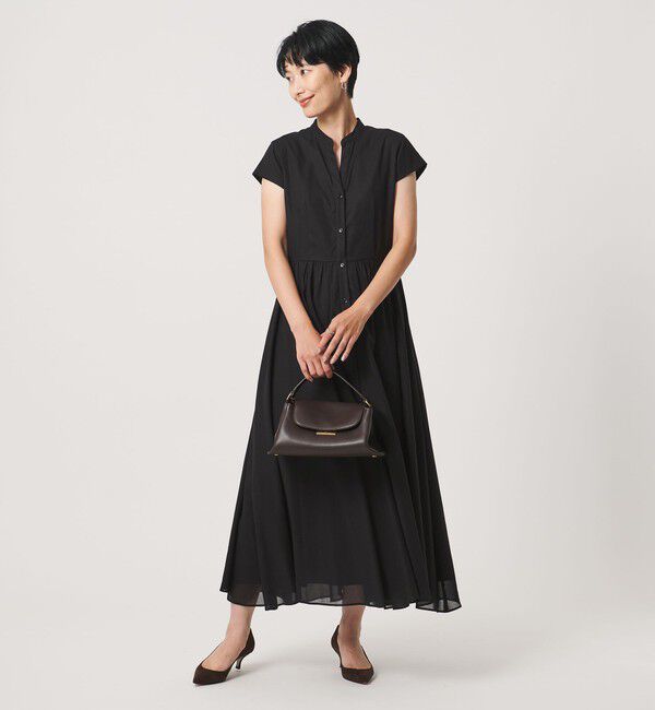 UNITED ARROWS「コットン キャップスリーブ ワンピース」|ワンピース|