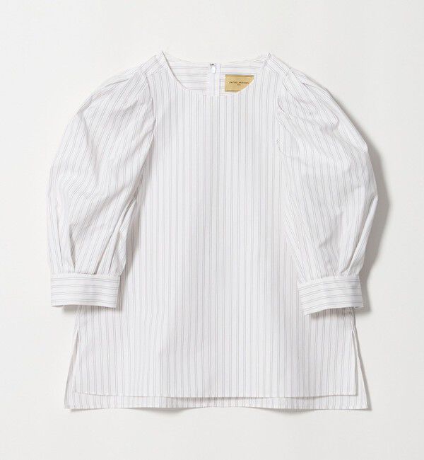 UNITED ARROWS「5分袖 コットン パプ ブラウス」|シャツ・ブラウス|