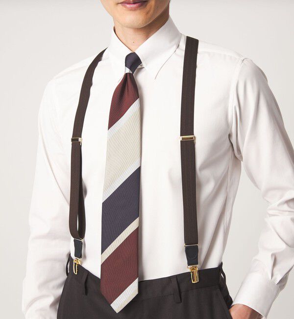 UNITED ARROWS green label relaxing「＜ALBERT THURSTON＞25mm サスペンダー」|サスペンダー|DK.BROWN