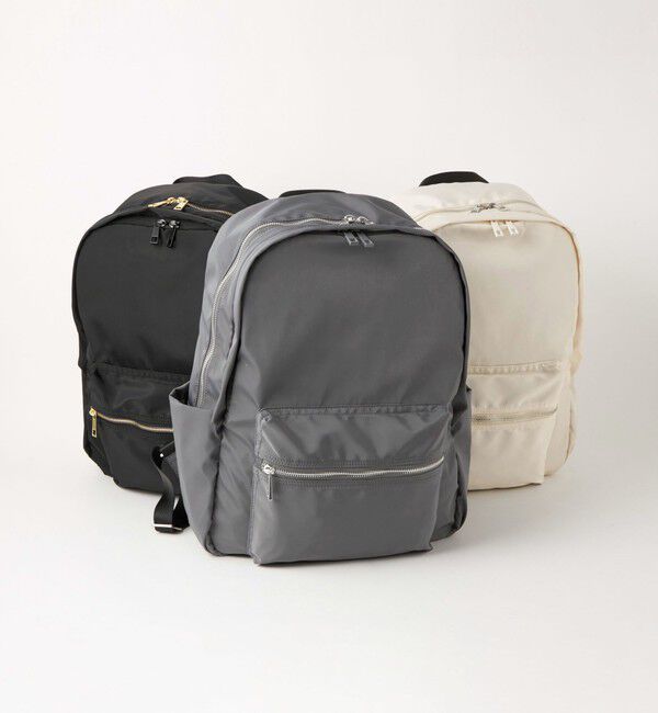UNITED ARROWS green label relaxing「ダブルジップ バックパック / リュック - はっ水 -」|リュック|