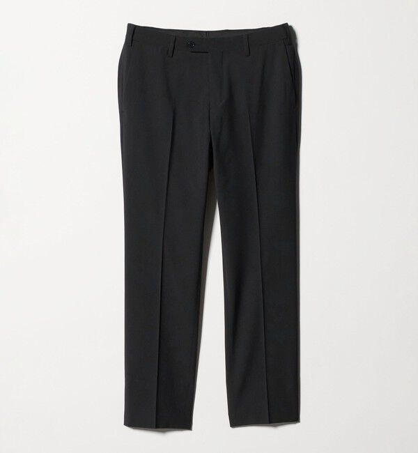 UNITED ARROWS green label relaxing「A+ TWPU トロピカル無地 スリム セットアップ パンツ スラックス -ウォッシャブル・ストレッチ・ウエストア」|スーツ|
