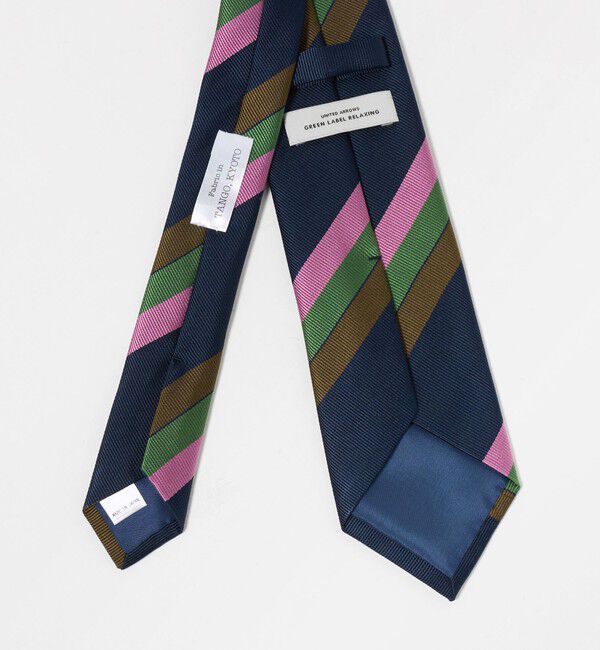 UNITED ARROWS green label relaxing「GLR ジャパン タンゴ 8.0cm ストライプ6 ネクタイ」|ネクタイ・蝶ネクタイ|