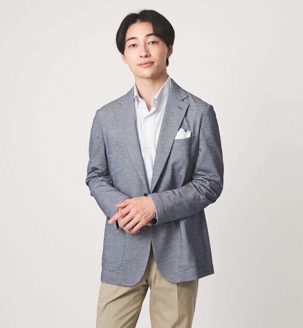 UNITED ARROWS green label relaxing「エブリット TC パナマ チェック スナップ ボタンダウン シャツ -イージーアイロン・通気性-」|シャツ・ブラウス|