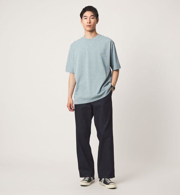 UNITED ARROWS green label relaxing「【WEB限定】スノーフェード 半袖 クルーネック Tシャツ -吸水速乾-」|Tシャツ・カットソー|