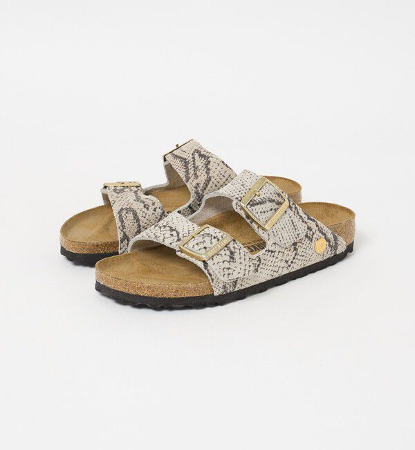 UNITED ARROWS green label relaxing「【国内EXCLUSIVE】＜BIRKENSTOCK＞アリゾナ プリント スネーク サンダル」|サンダル|